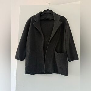 Quince 3/4 Sleeve Organic Cotton Blazer Size XS